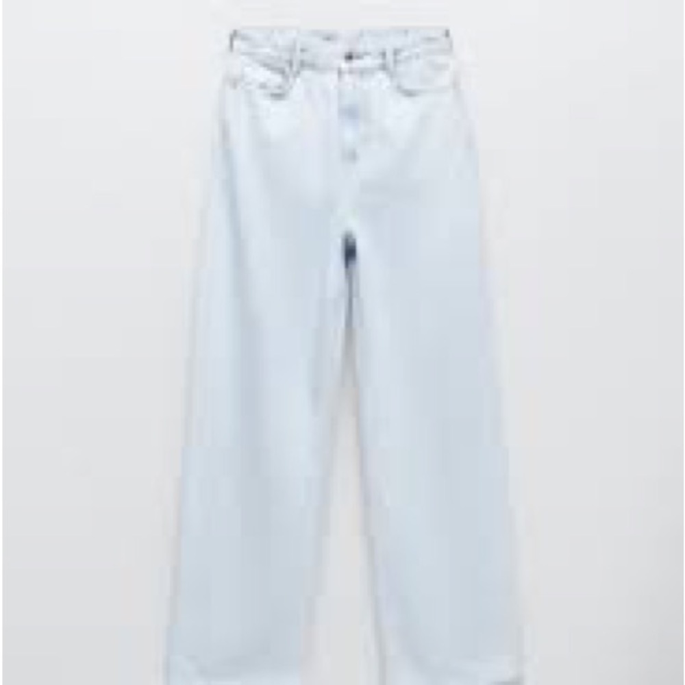 ZARA WIDE LEG JEANS